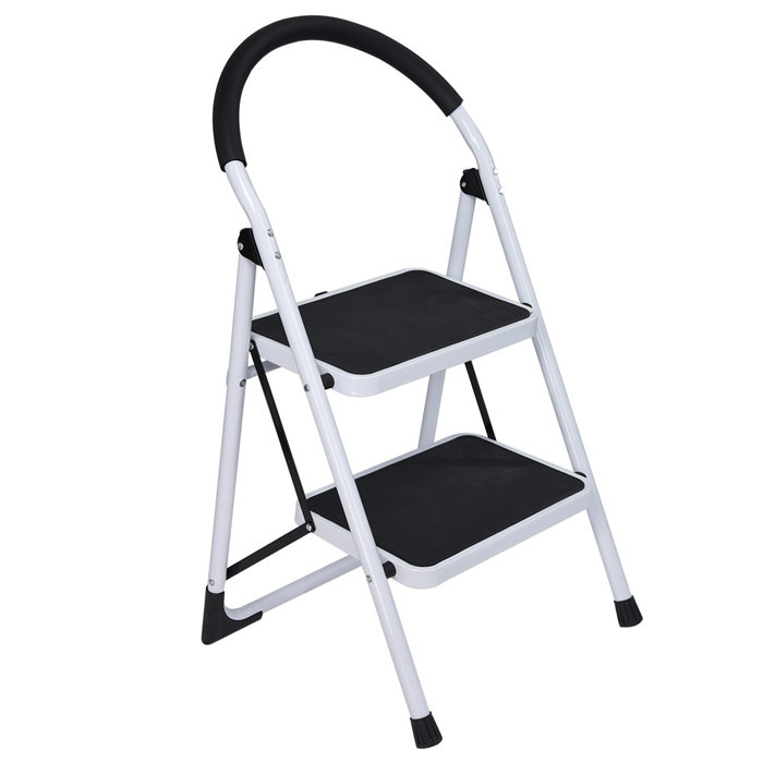 WFX Utility™ Wiscasset 2 Step Steel Lightweight Folding Step Ladder
